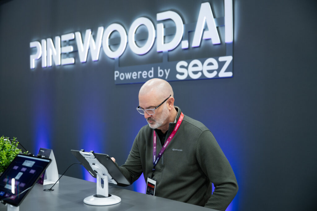 Pinewood.AI branding at NADA